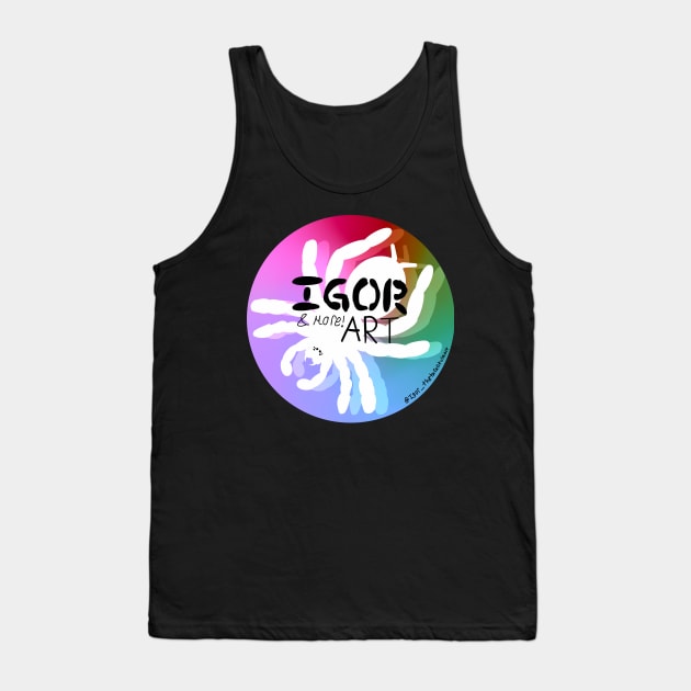 Igor & More Art Profile Picture (With Words) Tank Top by IgorAndMore